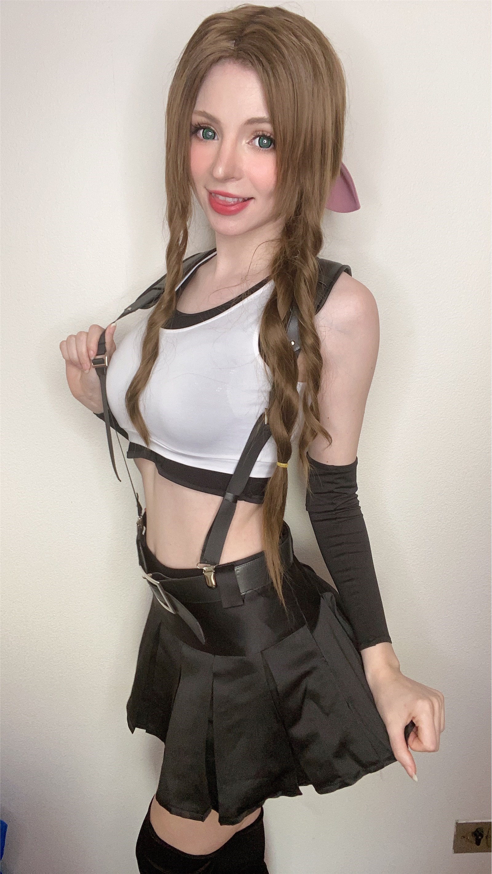 cos Peach milky - Aerith Tifa Swap(65)